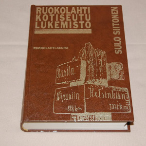 Sulo Siitonen Ruokolahti kotiseutulukemisto I-III
